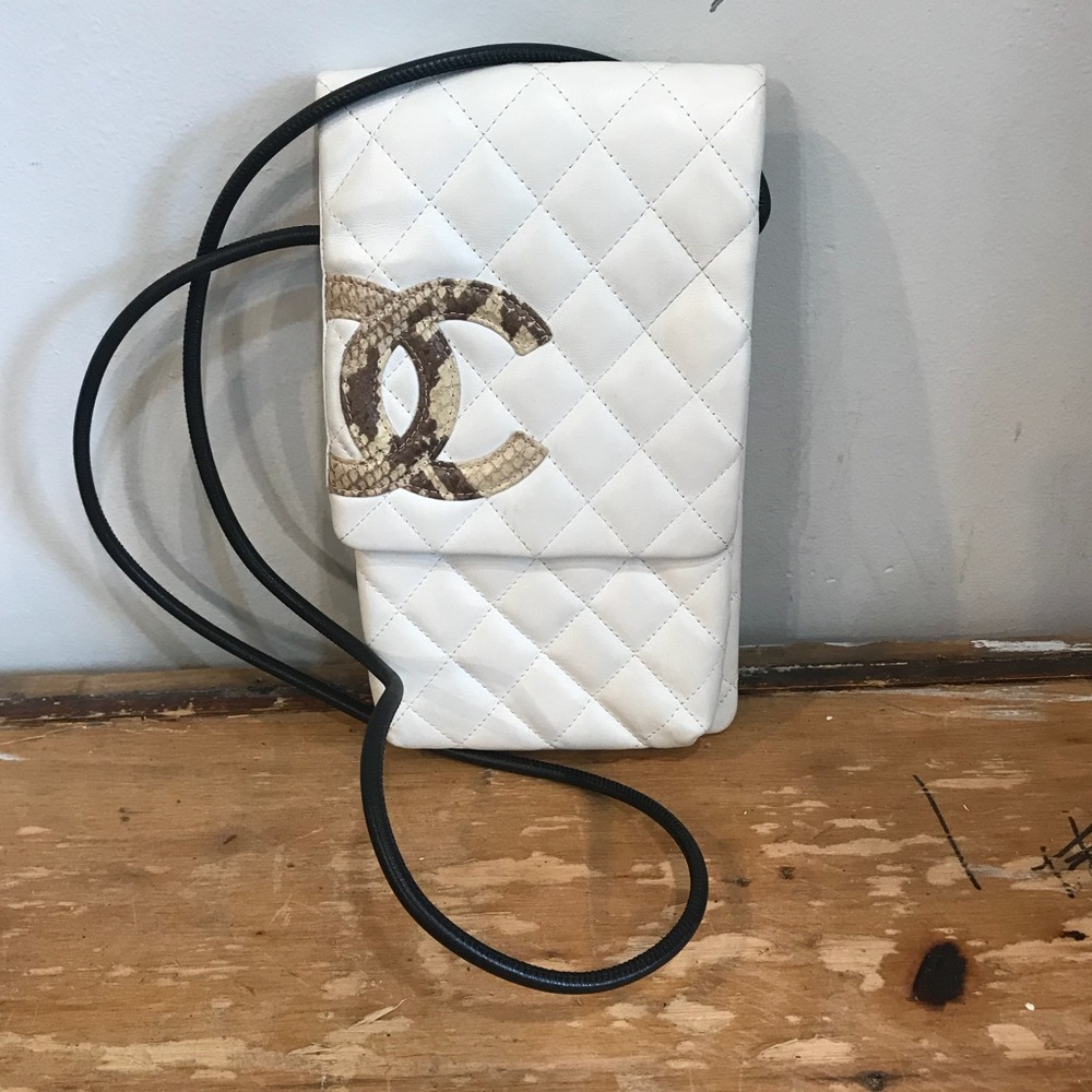 Chanel White Crossbody